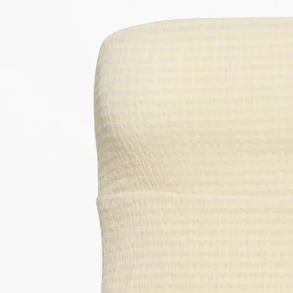 Aritzia Wilfred Attention Smocked Strapless Mini Tube Dress Size Small - Picture 2 of 8